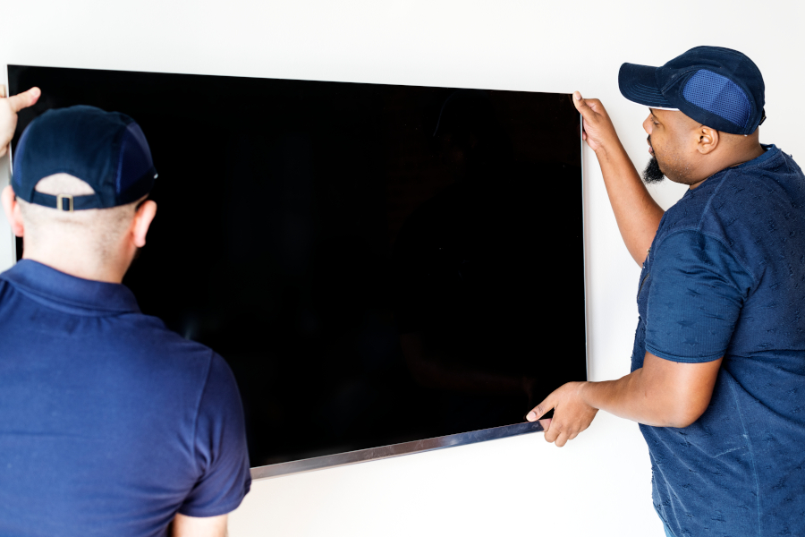 Furniture delivery service concept Furniture delivery service concept
